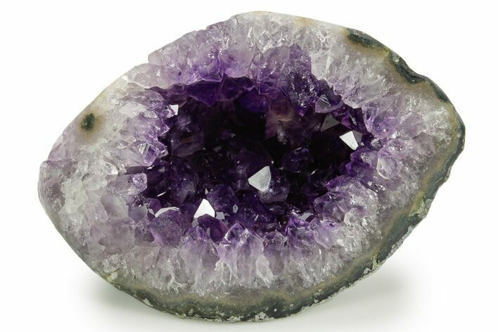 Sparkly Purple Amethyst Geode - Uruguay #378224